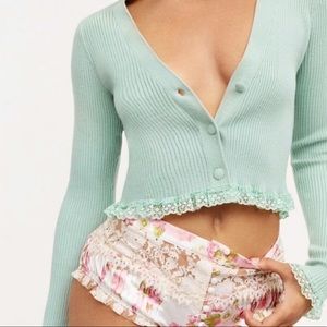 For Love & Lemons Nina Cardigan, size XS